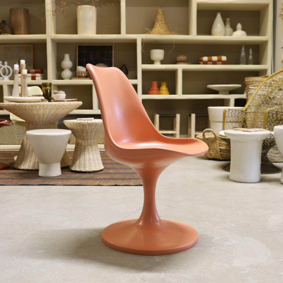 Household Hardware - stoel - Tulip - polyester - poeder roze