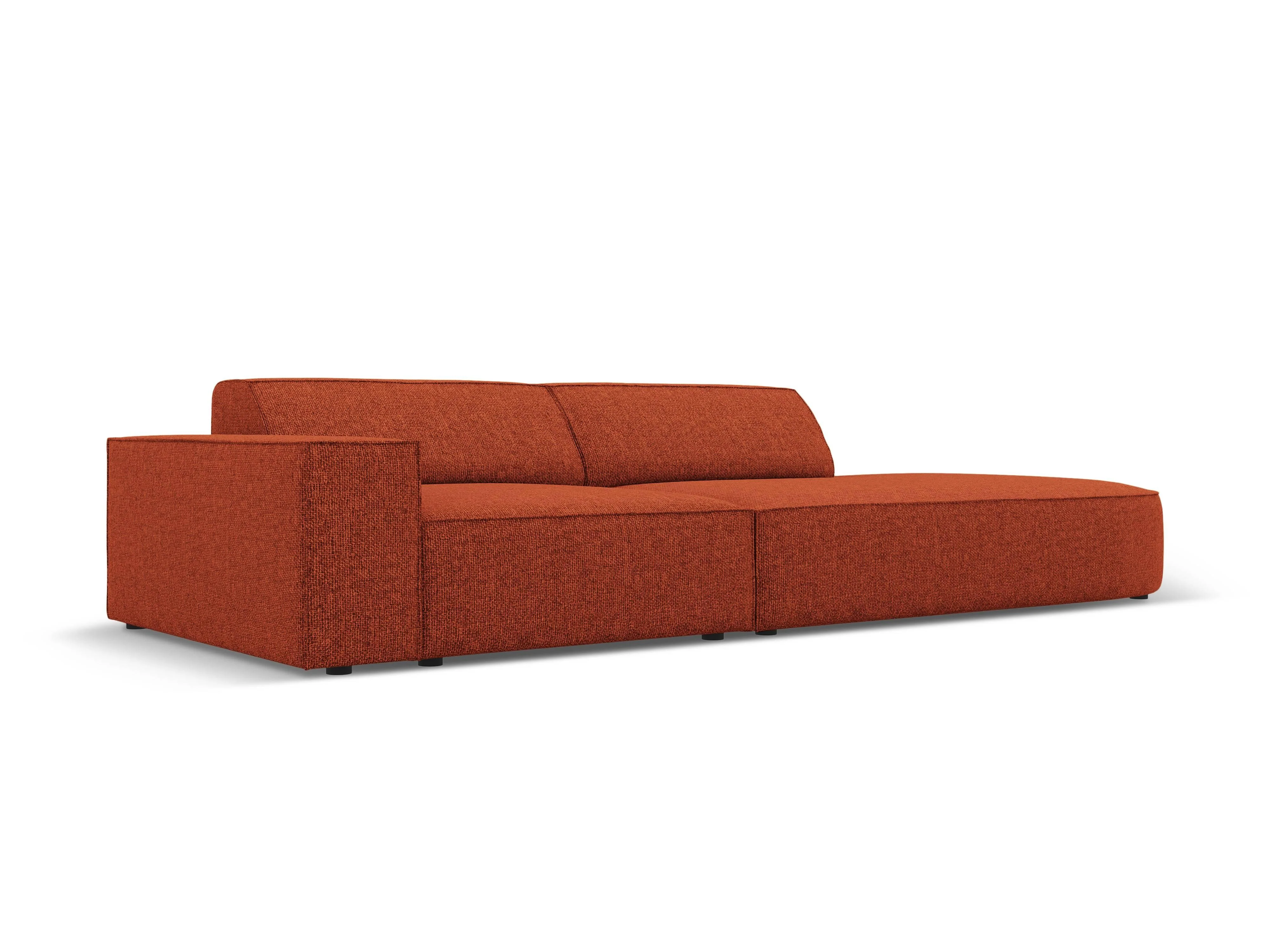3-zitsbank Jodie rechts chenille afgerond