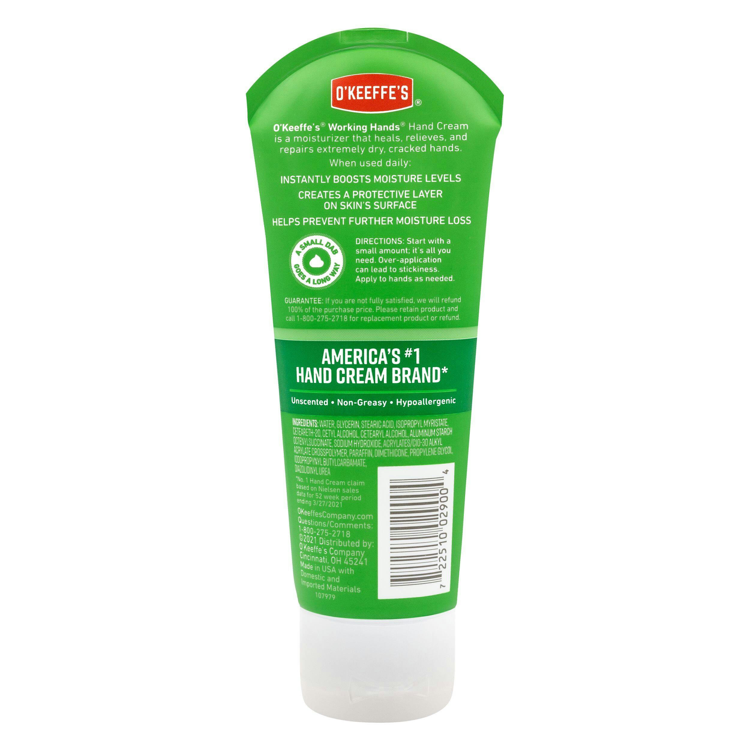 O'Keeffe's Working Hands, 3-oz Tube