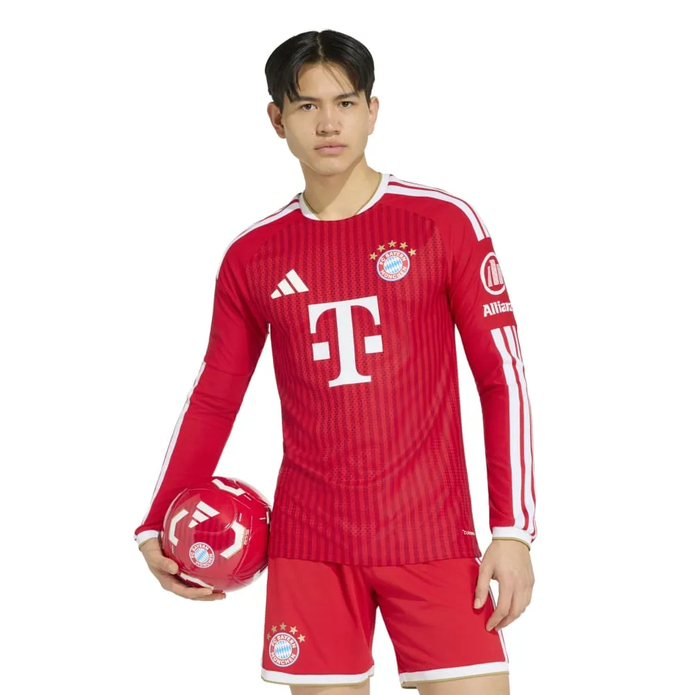 adidas FC Bayern Munich 26/27 Authentic Jersey home long sleeve T-shirt