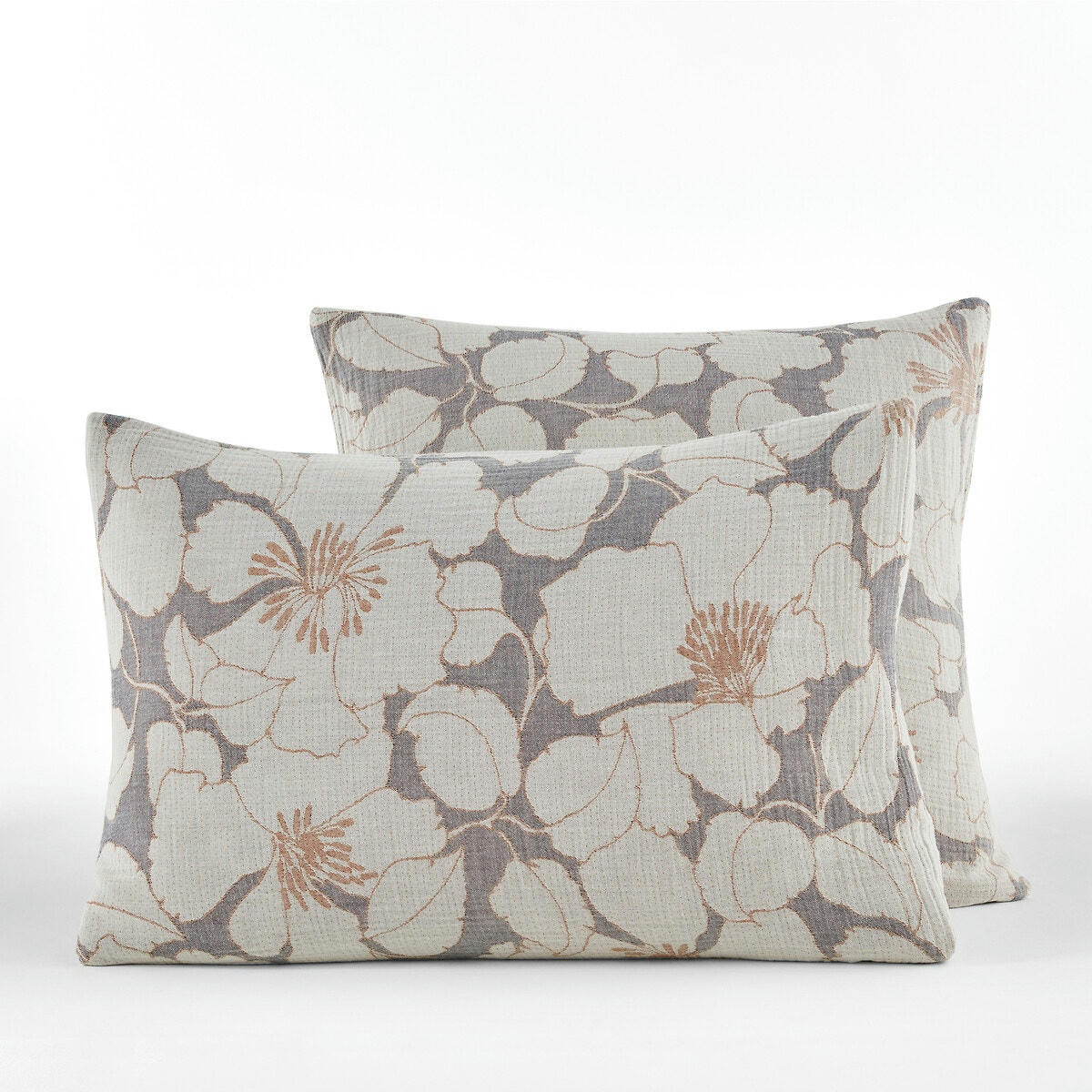Taie d'oreiller double gaze de coton bio, Tamia