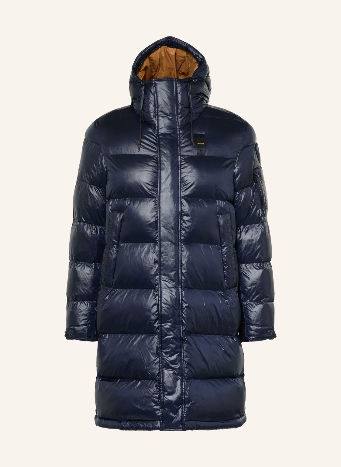 Blauer Steppmantel ALDRICH