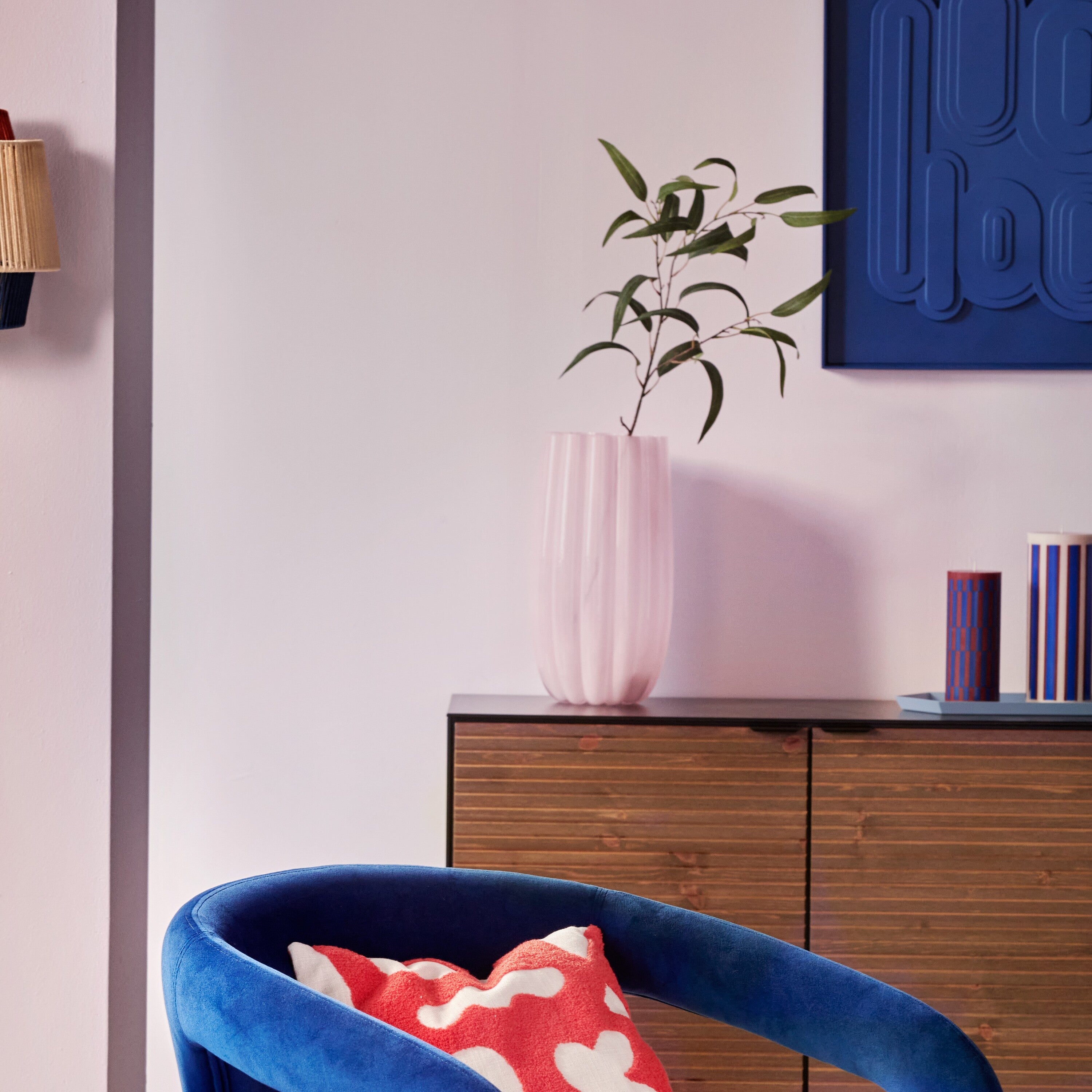 POLSPOTTEN Melon Vaas - L - Pink