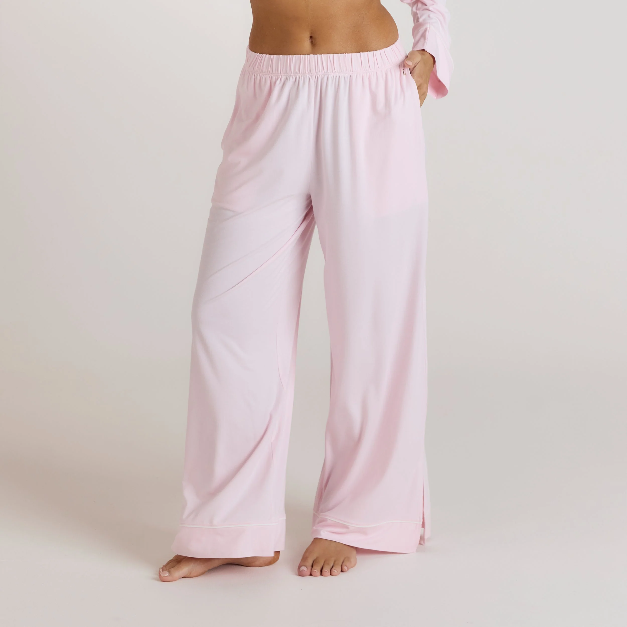 Modal Pyjama Bottoms - Pink