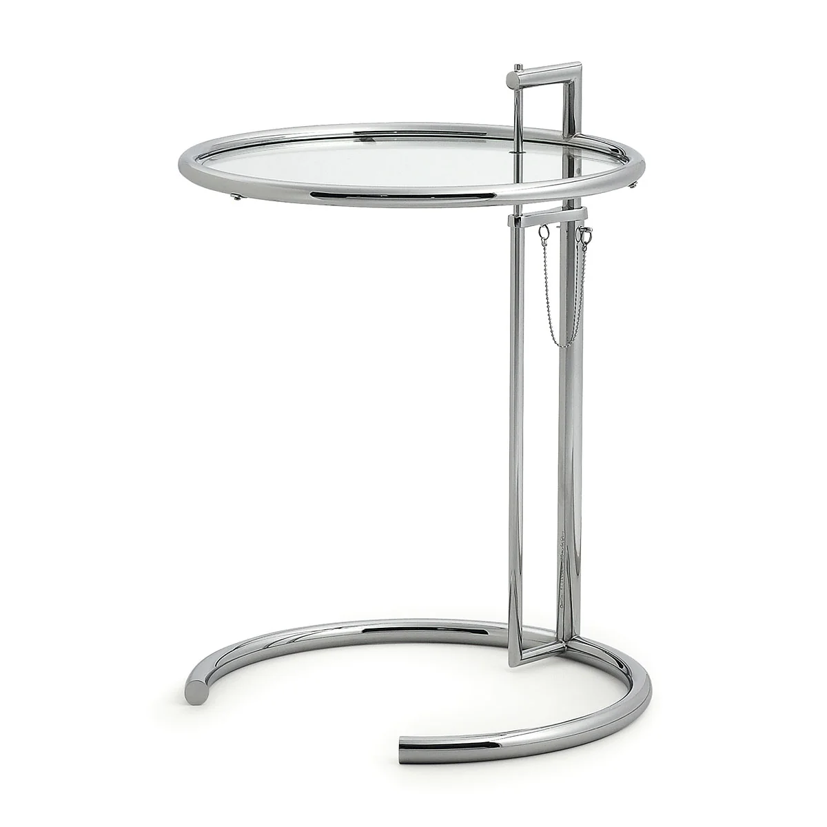 ClassiCon - Ersatzplatte zu Adjustable Table E 1027, Kristallglas