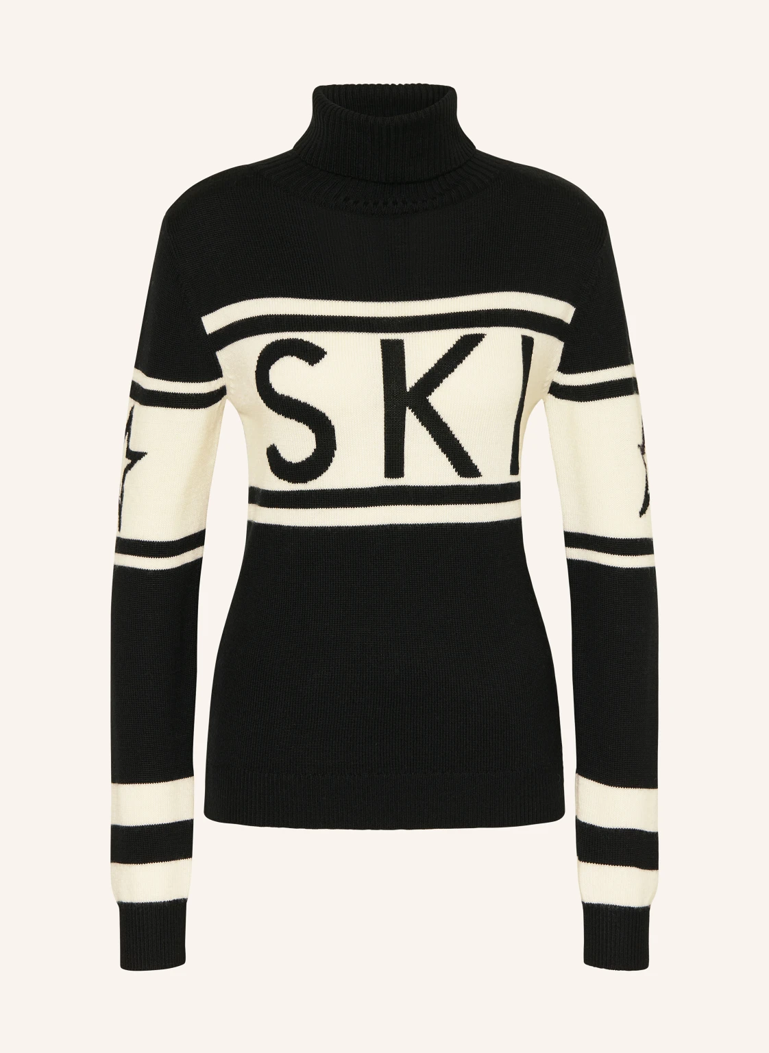 PERFECT MOMENT Pullover SCHILD aus Merinowolle