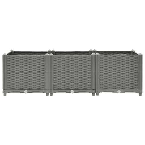 NNEVL Raised Bed 120x40x38 cm Polypropylene