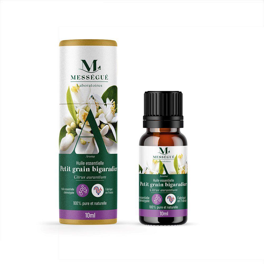 Huile essentielle petit grain bigaradier Mességué 10ml