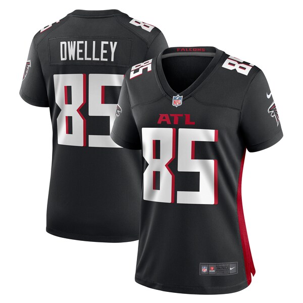 Ross Dwelley Atlanta Falcons Nike Women's  Game Jersey -  Black