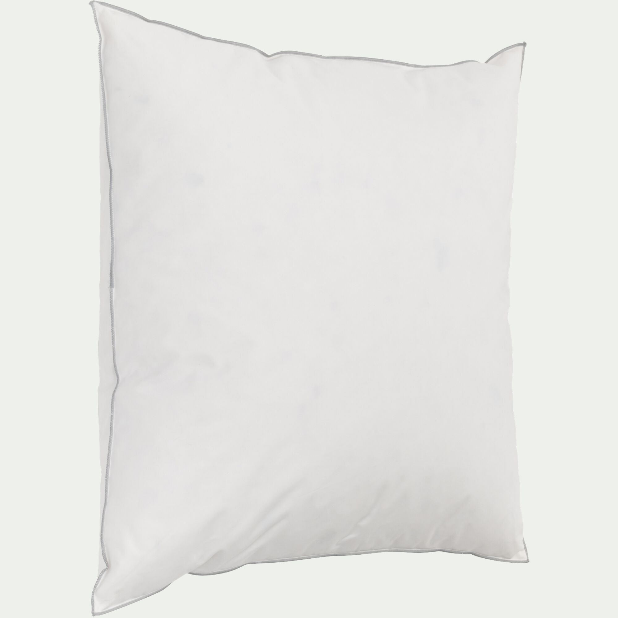 SCARLETTE - Oreiller moelleux en plumettes de canard - blanc 65x65cm