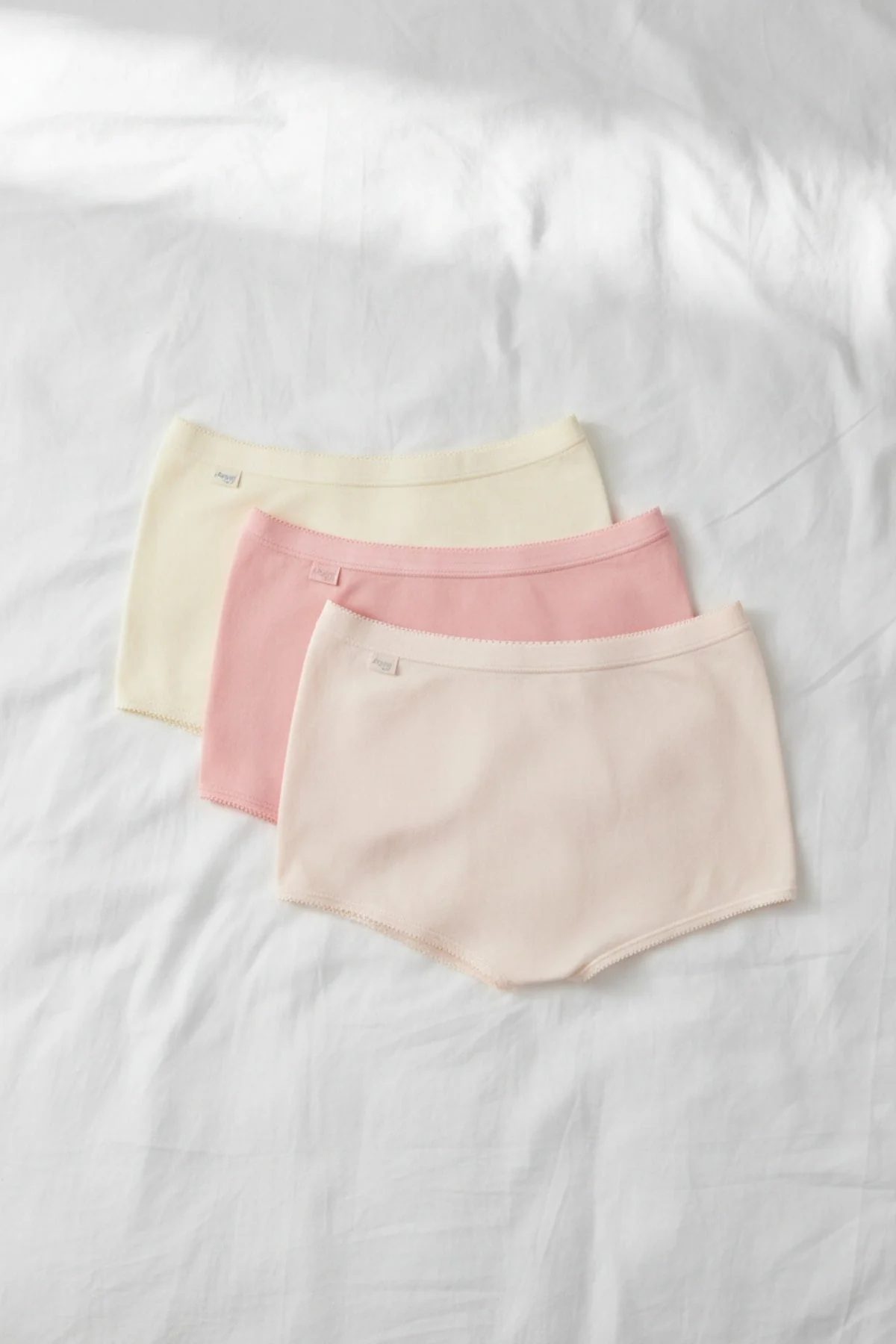 3 Pack Pink Basic+ Maxi Briefs