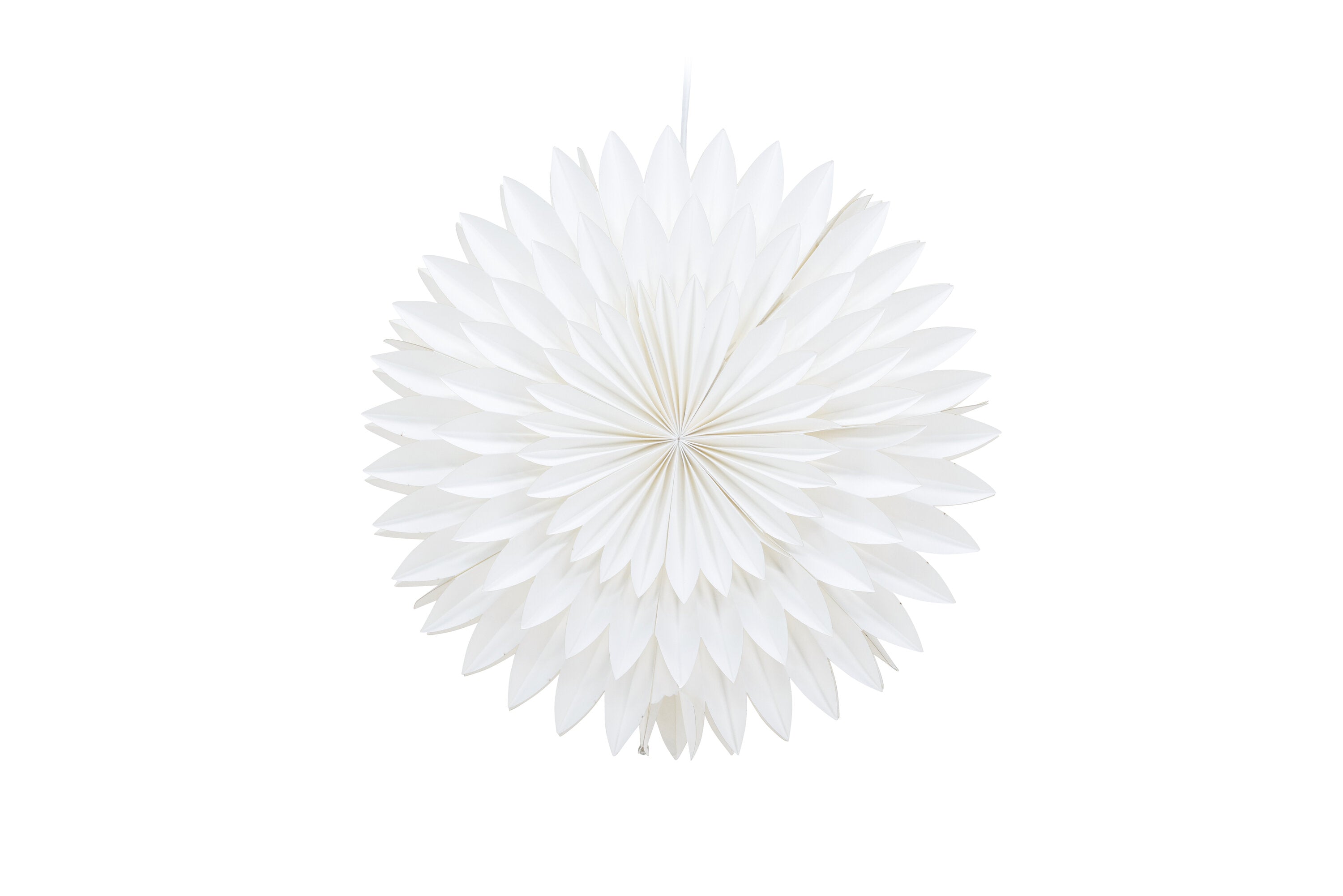 Rebellenclub Hanglamp Roskog - wit - Ø 46 cm