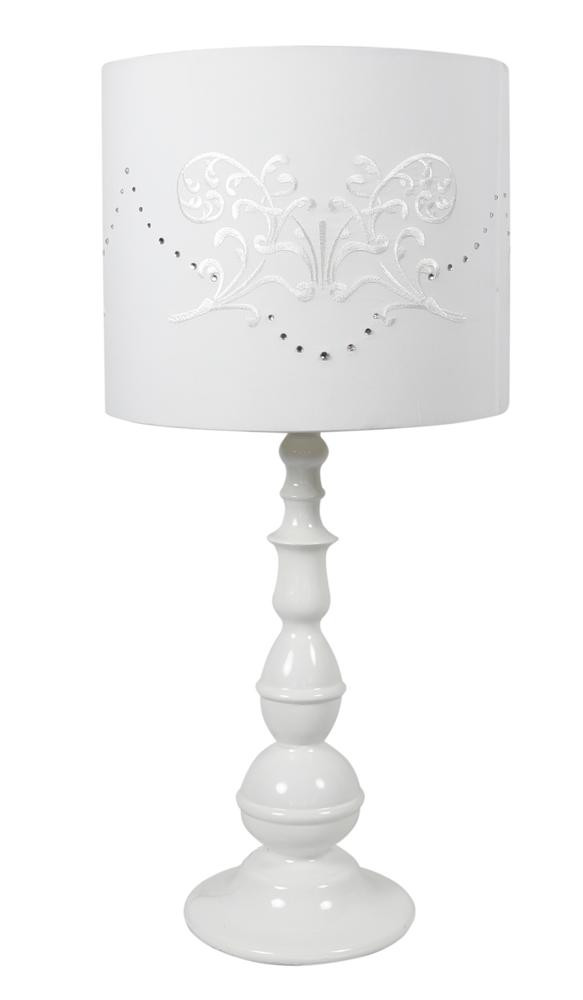 Lampa 1x60w LANS e27 biała
