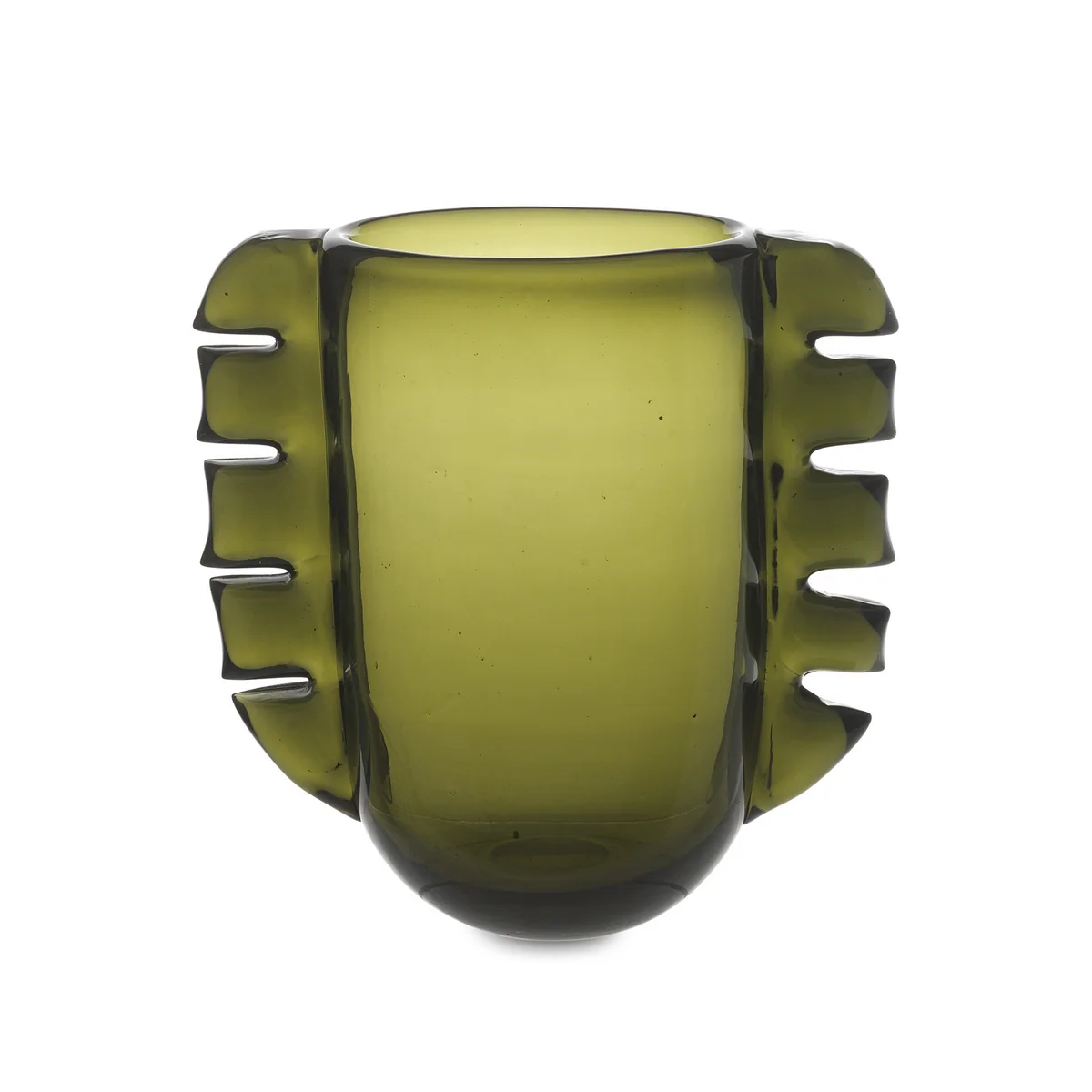 Ferm Living - Alas Vase, moosgrün