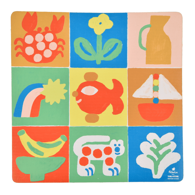 LUGAR AMERICANO 35 CM X 35 CM CAXIXI