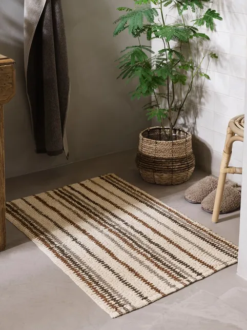 Bademåtte SUNDBORN 60x90 stribet