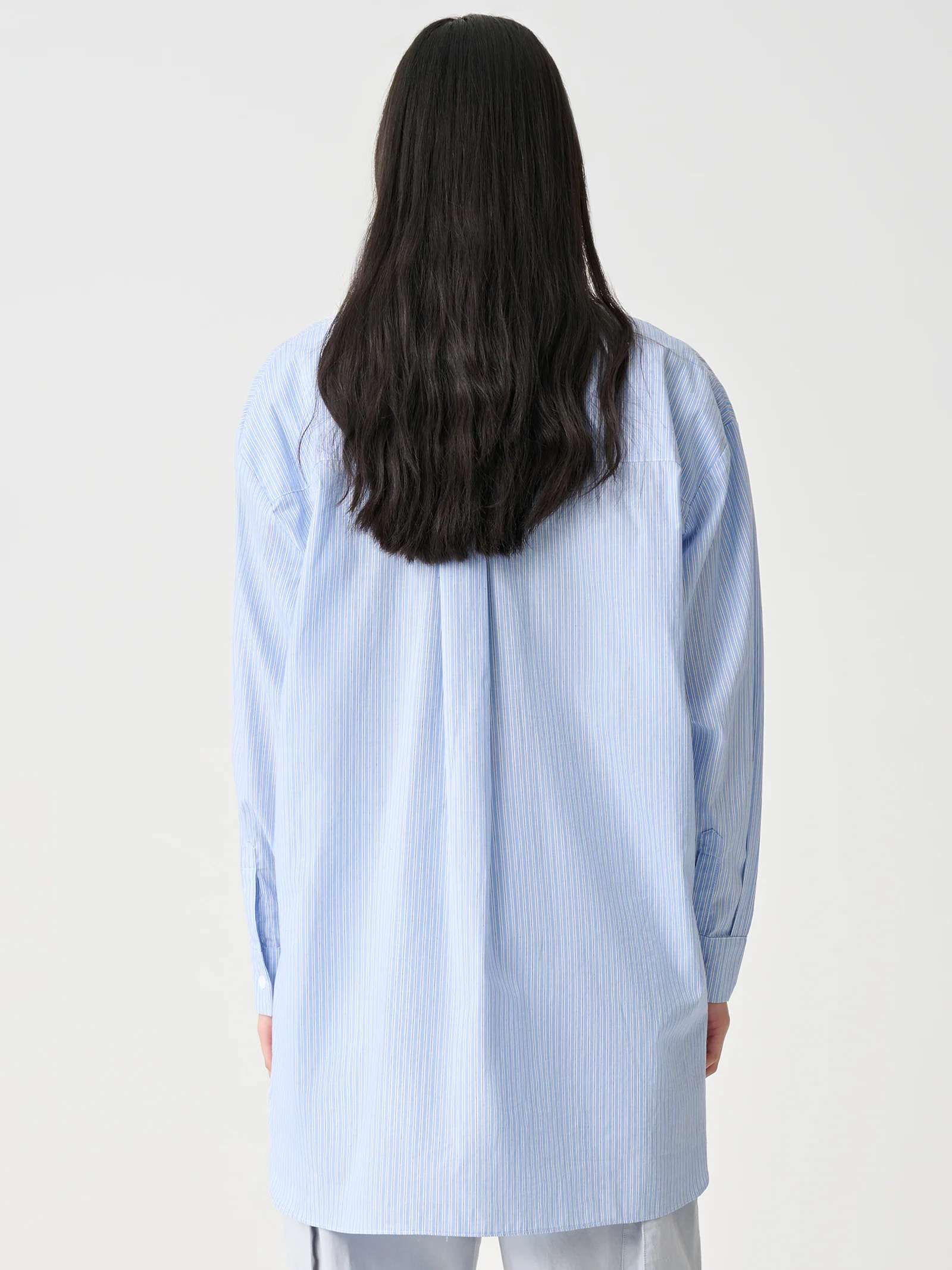 Multi Stripe Oversized Shirt