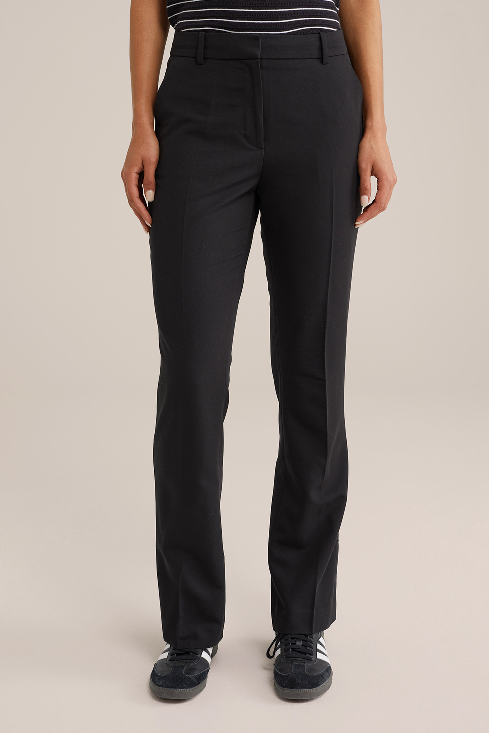 Dames Slim fit flared pantalon