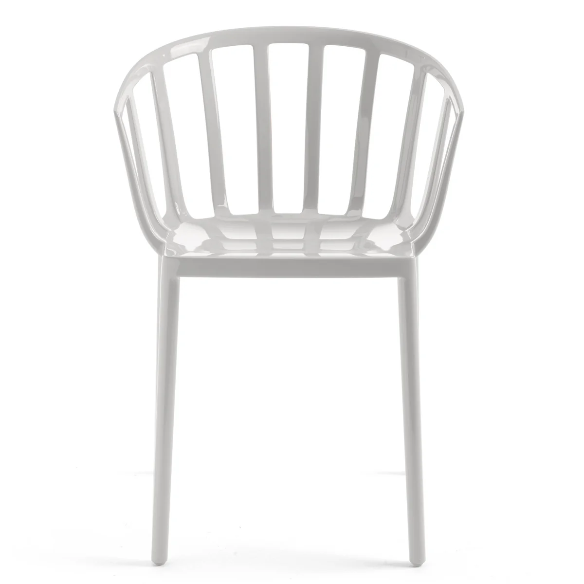 Kartell - Venice Stuhl, schwarz matt