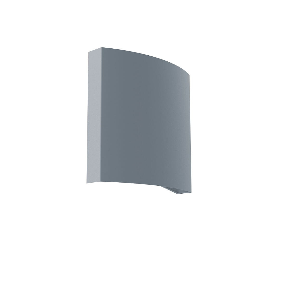 Kinkiet szary BORDE 1xE27x40W wym:30x30x11,5cm IP20 Nowodvorski