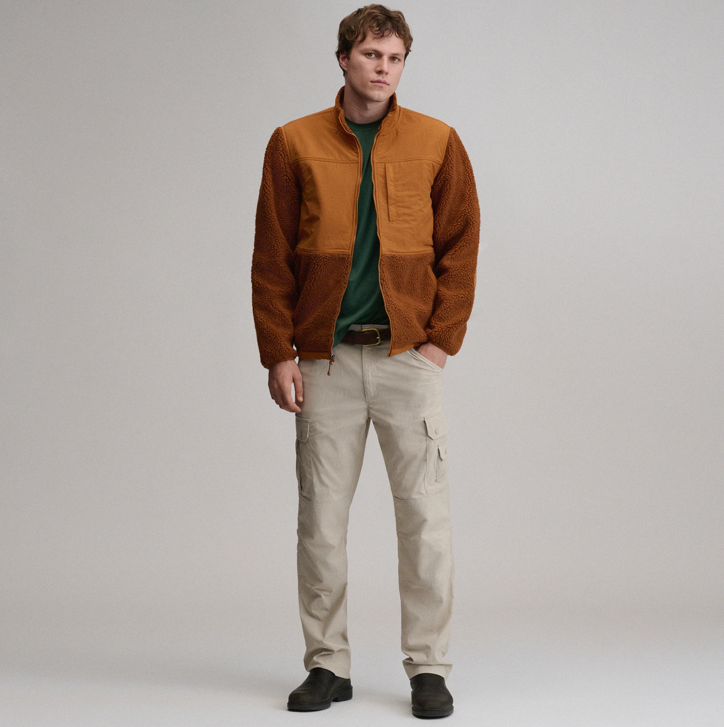 Men's Chilali Fleece Jacket - Mixed Media