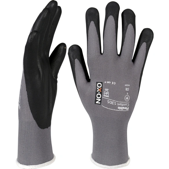 Handschuh »Flexible Comfort 1305«, grau/schwarz