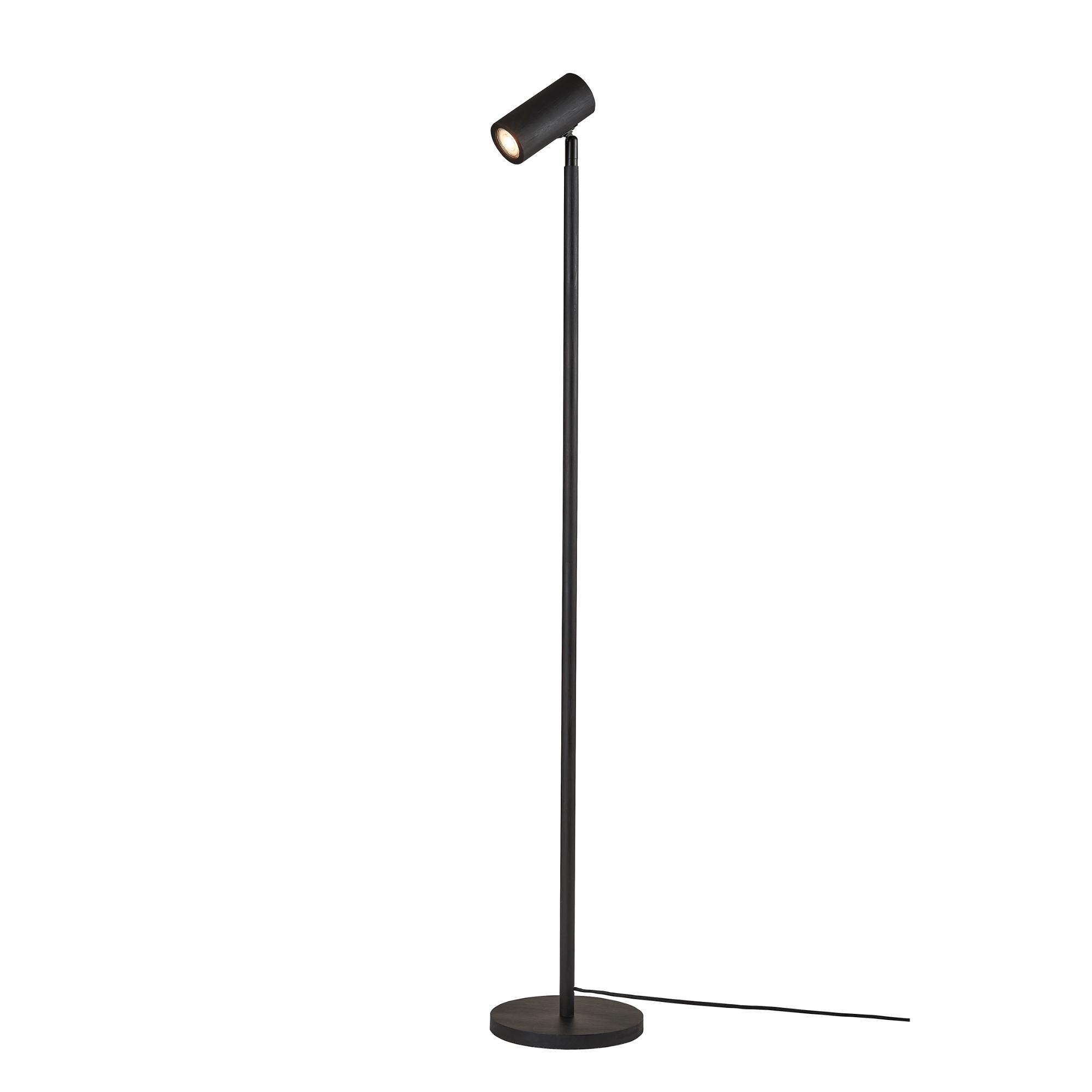 GOOD&MOJO vloerlamp Java - zwart - Ø23cm