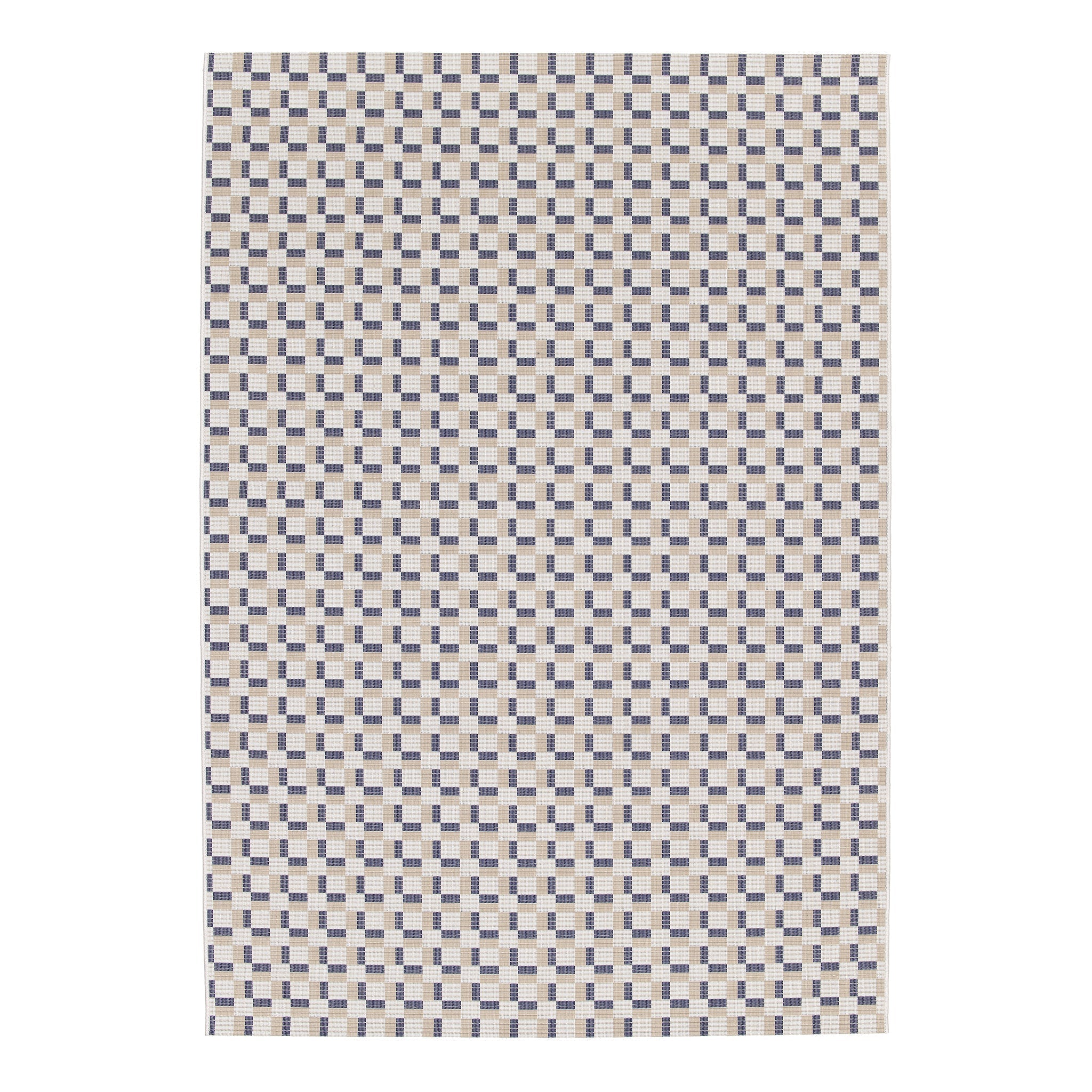 AFK Living vloerkleed Memphis - voor binnen en buiten - blauw - 160 x 230 cm