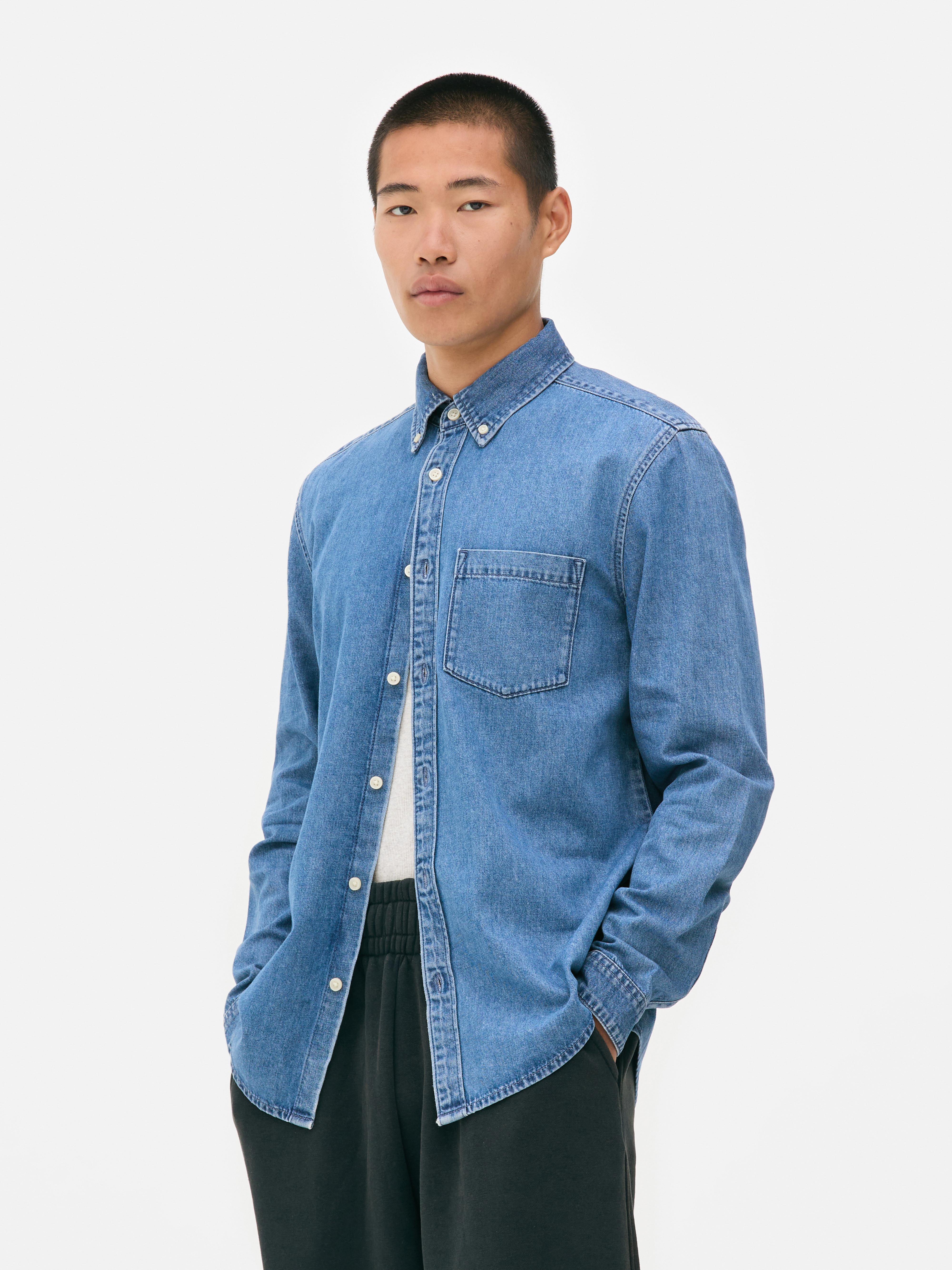 Long Sleeve Denim Shirt