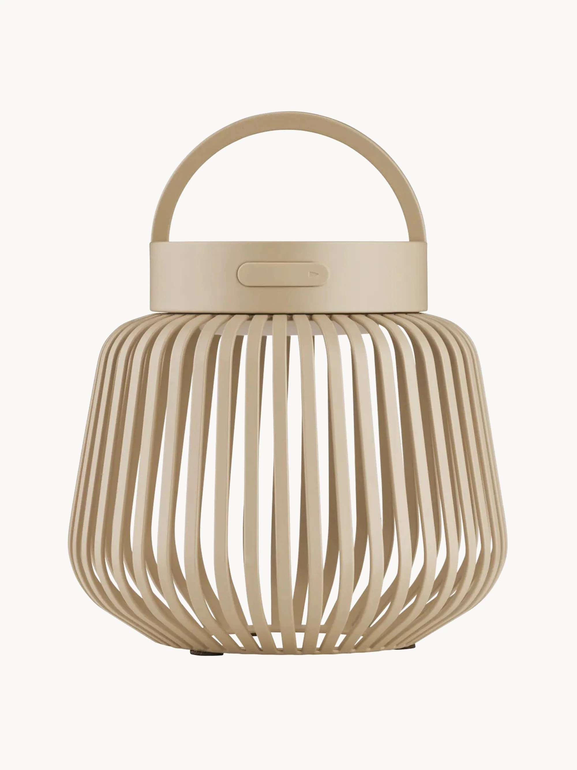 Mobile LED-Außentischlampe Lito, H 12 cm