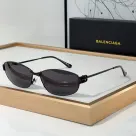 Balenciaga  Metal Mirror leg hollowed Out B Letter Logo   sunglasses