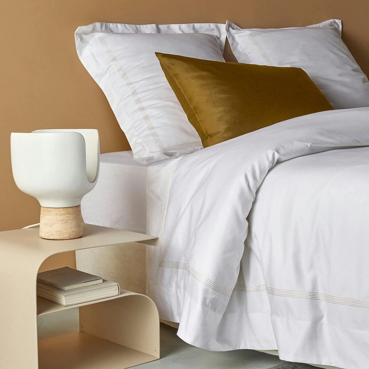 Housse de couette satin de coton, Madison