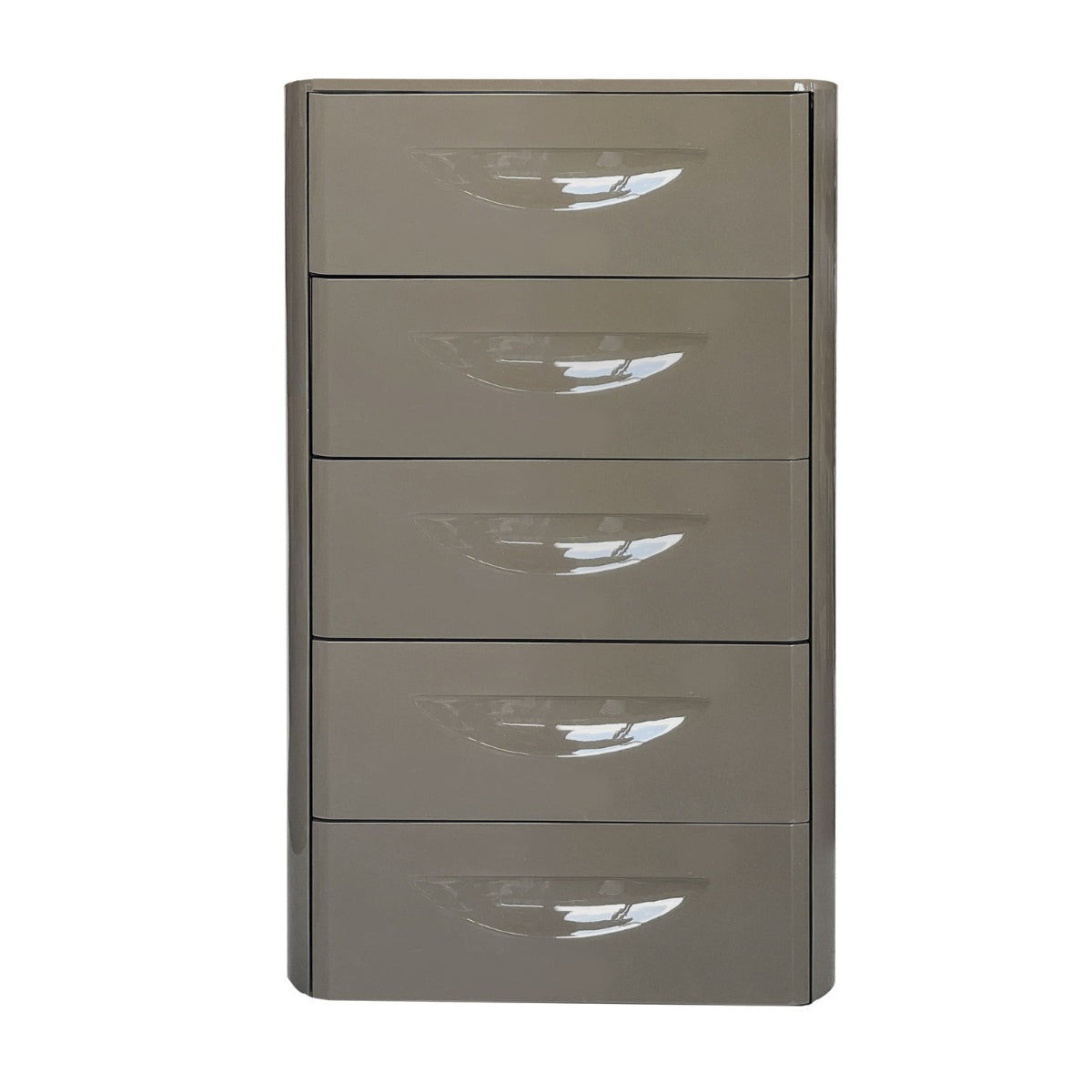 DÉJA Living Ladekast Setra - Kaki Groen Glossy MDF - 60x41x105cm