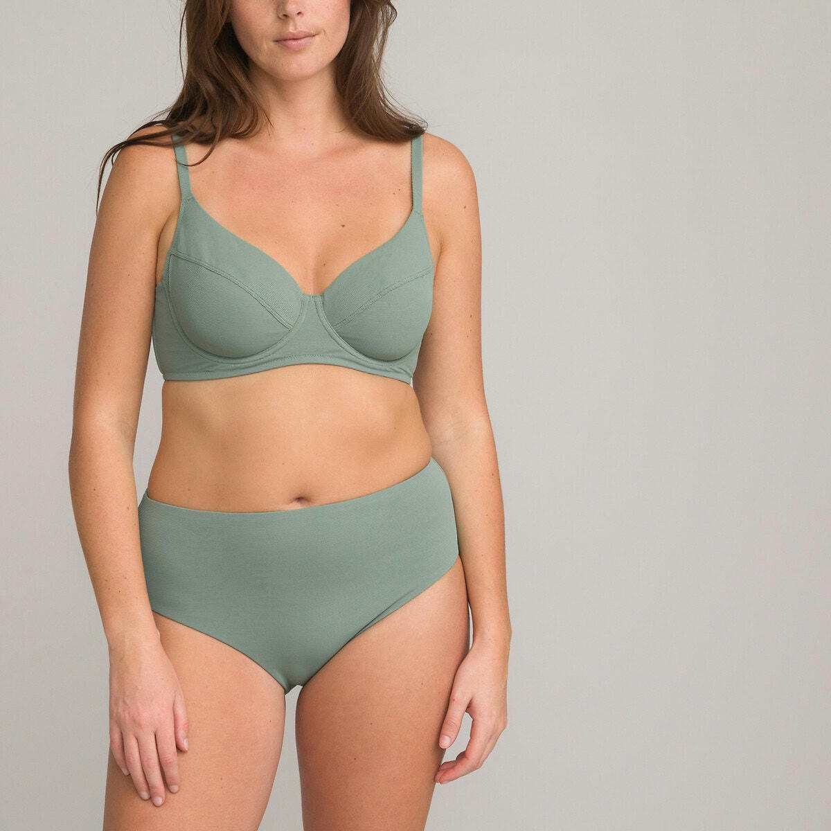 Bas de maillot de bain culotte haute
