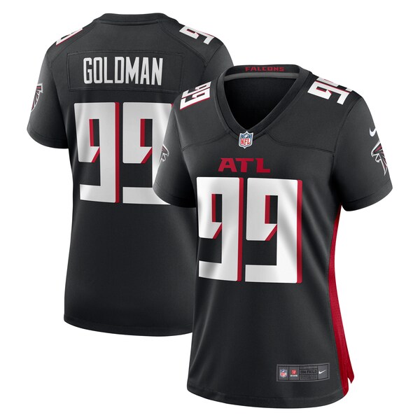 Eddie Goldman Atlanta Falcons Nike Women's  Game Jersey -  Black