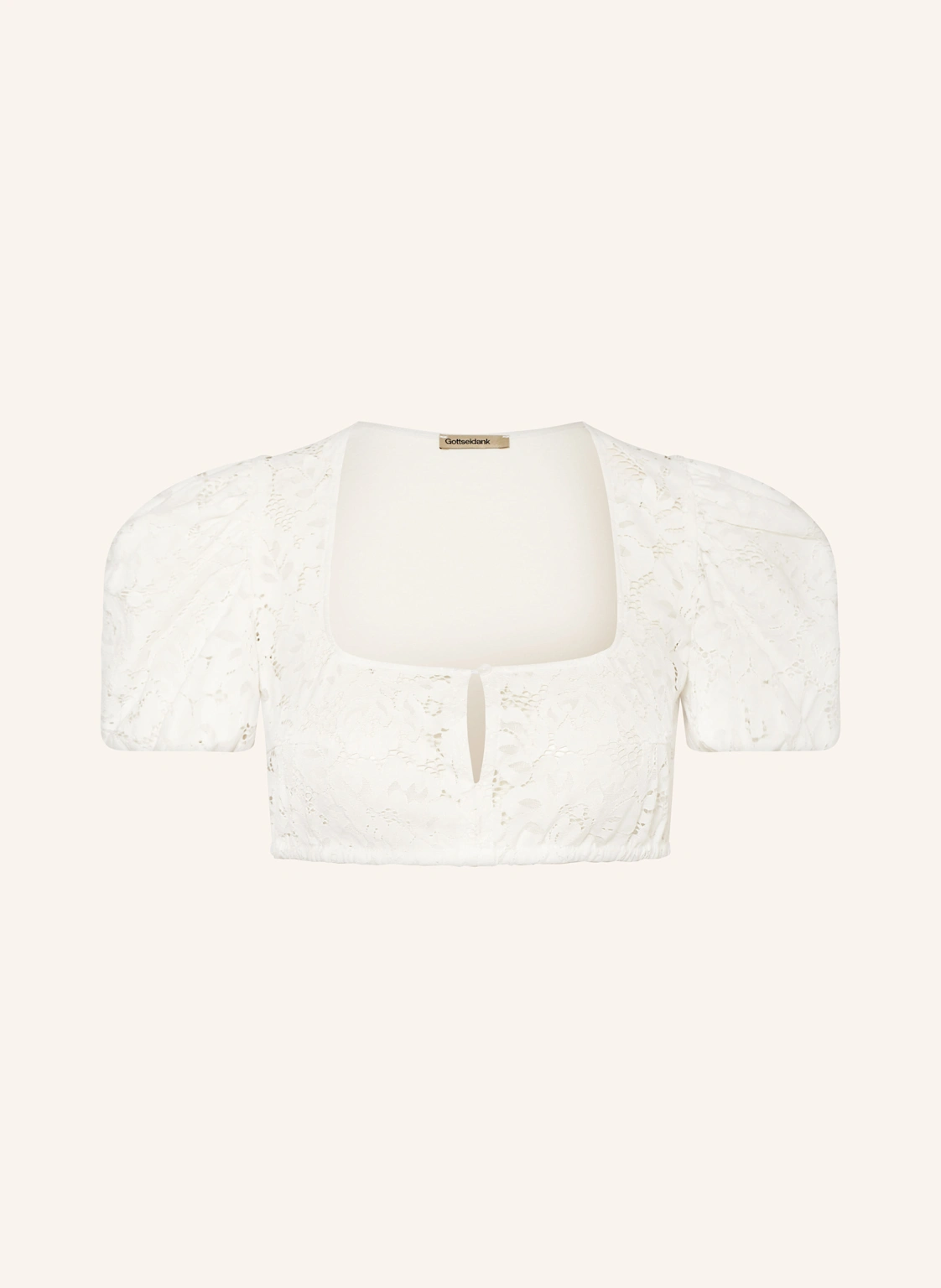 Gottseidank Dirndlbluse IRMA im Materialmix
