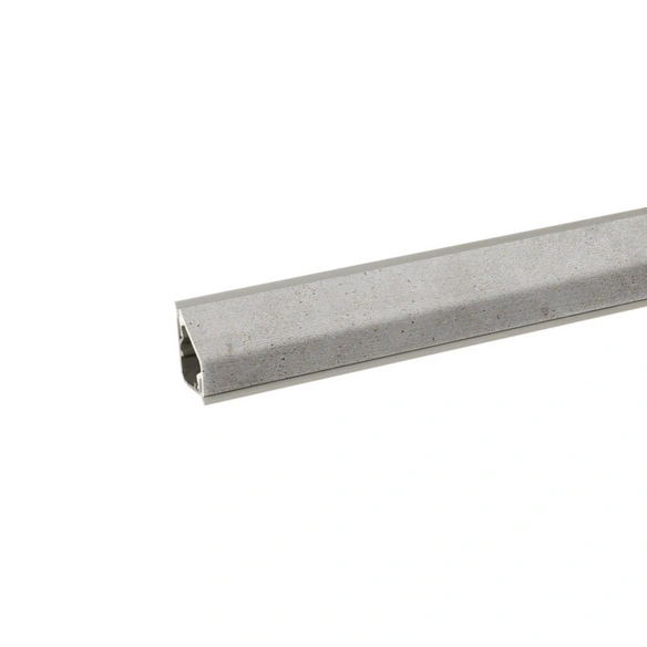 Wandanschlussprofil, 63,5 x 1,6 x 2,4 cm (BxHxT), Beton