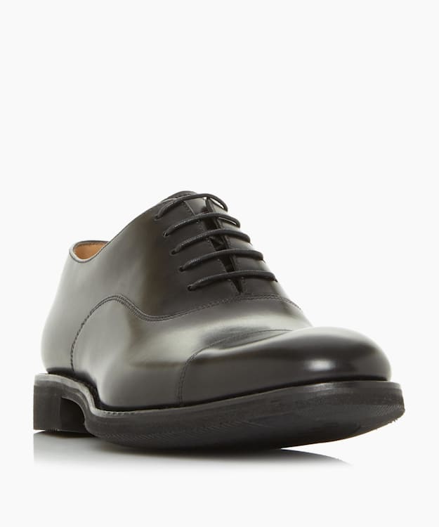 305brg Black - Leather Lace Up Formal Shoes