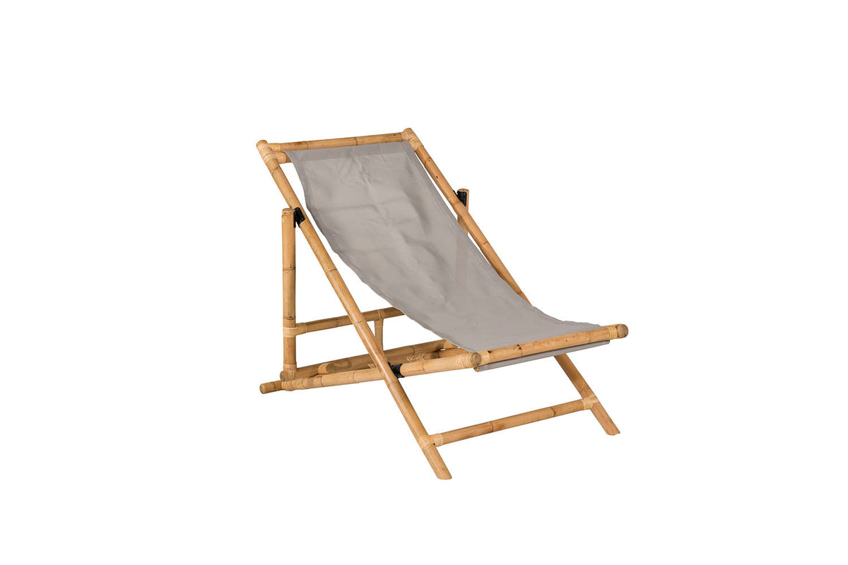 Rebellenclub Ligstoel Hydra - Naturel Bamboe