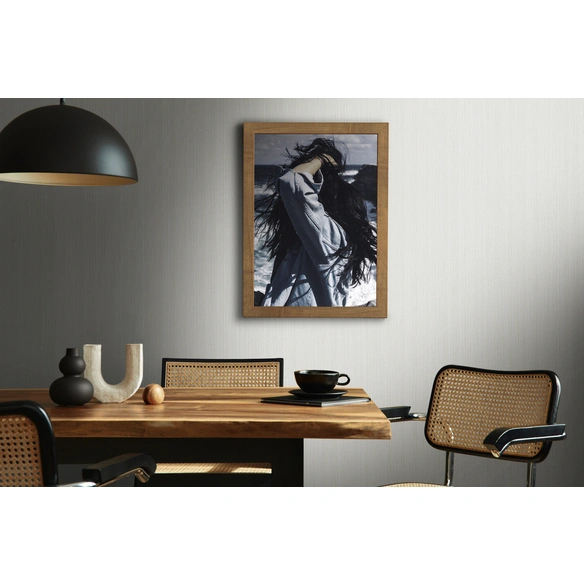 Vliestapete, BxL: 53 x 1005 cm, hellgrau