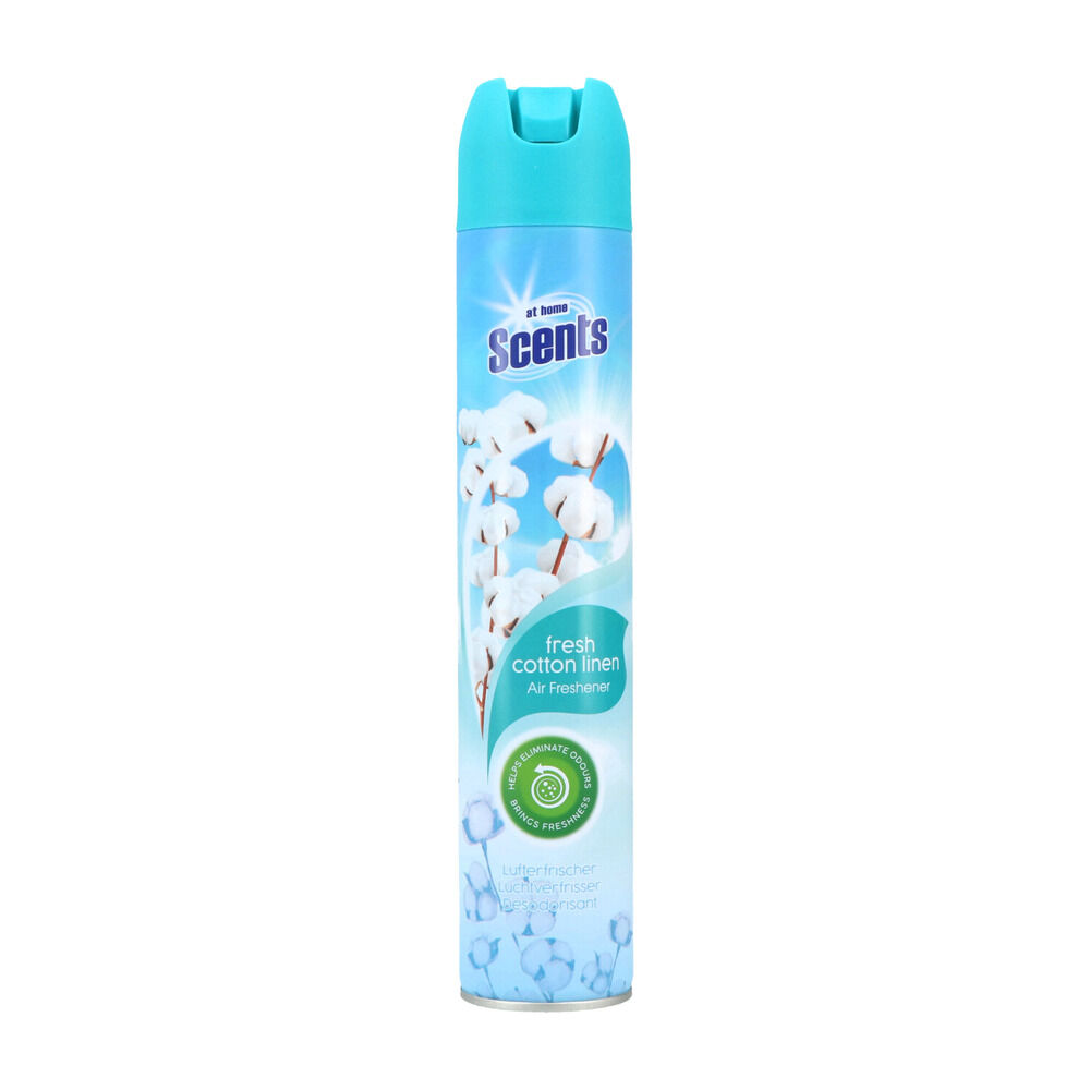 Désodorisant aérosol senteur coton frais lin 400ml