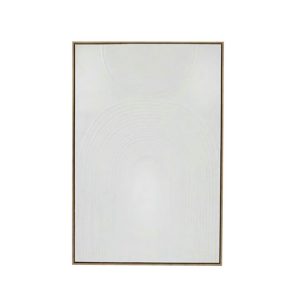 PADOVA II - Toile avec cadre blanc 83x123,5cm