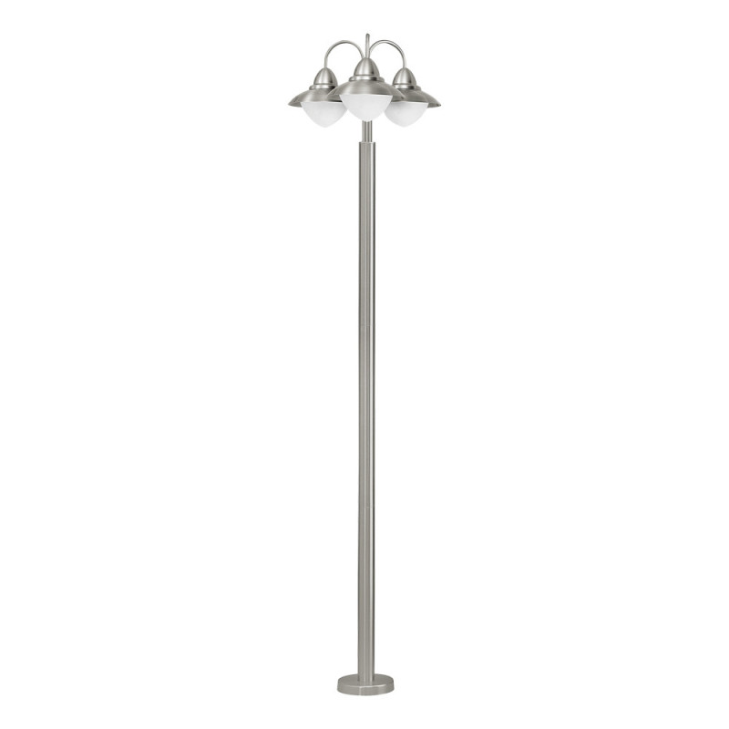 Lampadaire extérieur Sidney inox E27 3 x 60 W EGLO