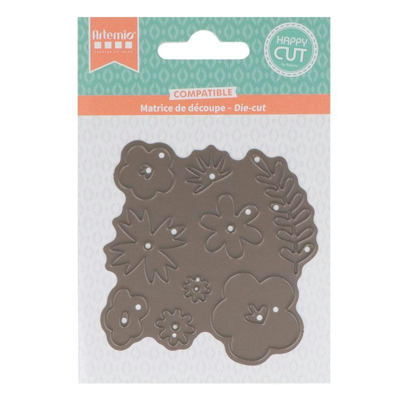 FLEURS - Matrice de découpe motif fleurs