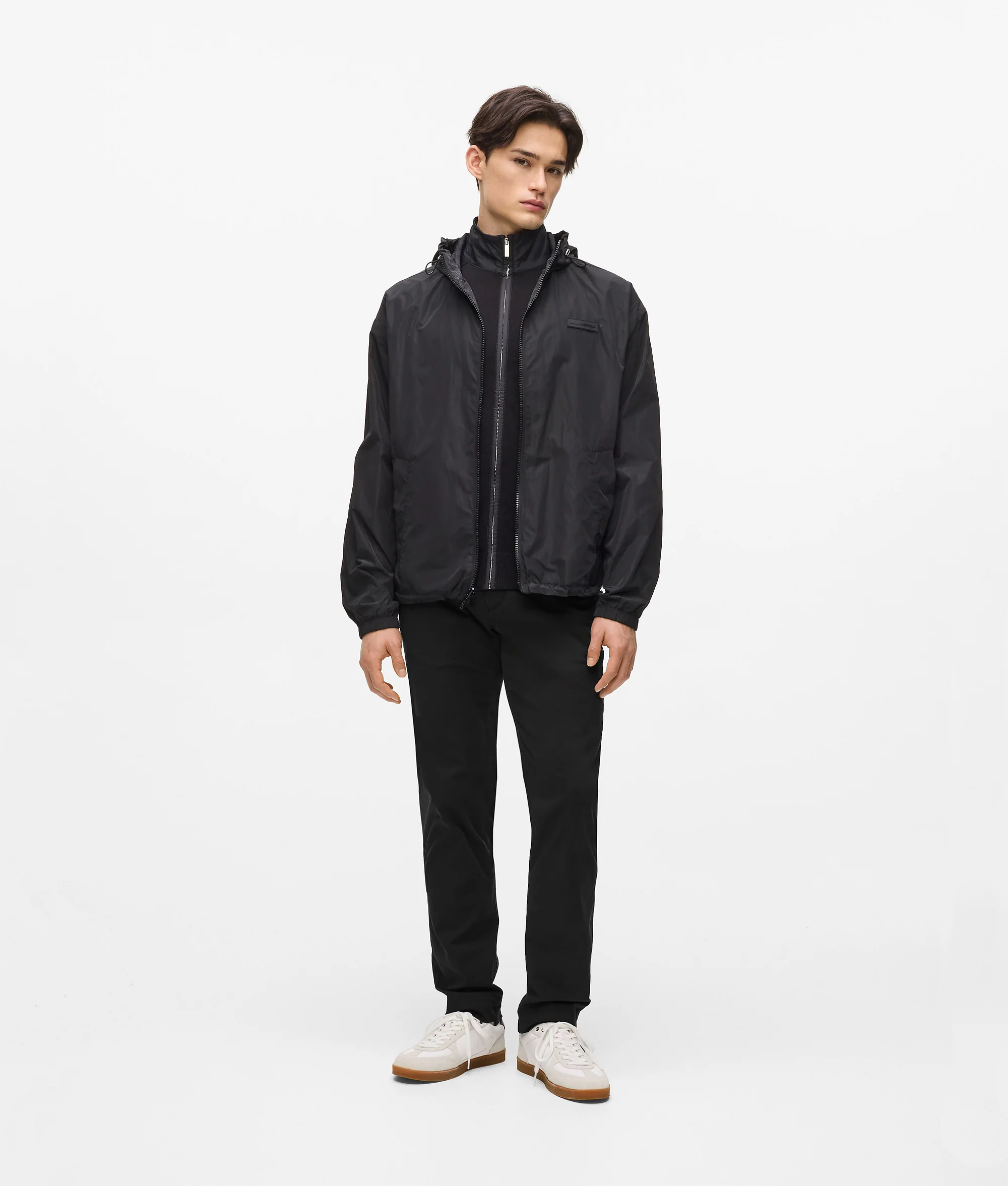 Veste réversible à capuche