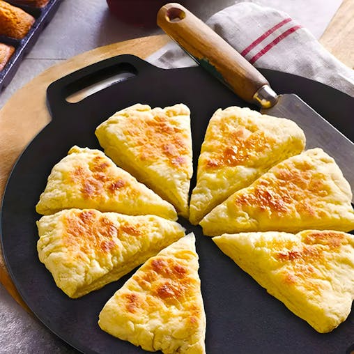 SOGA 2X Cast Iron Induction Crepes Pan Baking Cookie Pancake 40x33cm