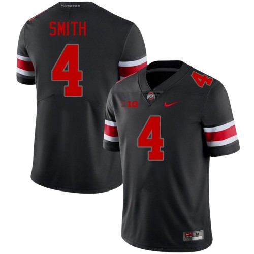 Jeremiah Smith Ohio State Buckeyes #4 Limited Jersey - Black