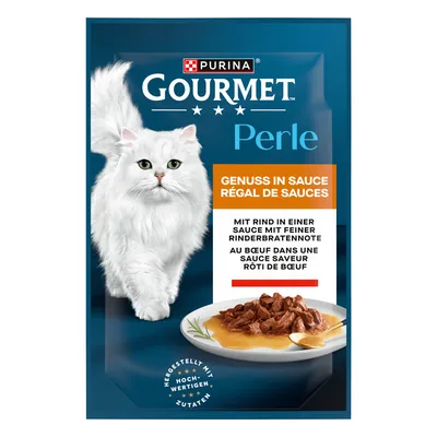 5 x Gourmet Wet Cat Food - 4 + 1 Free! *