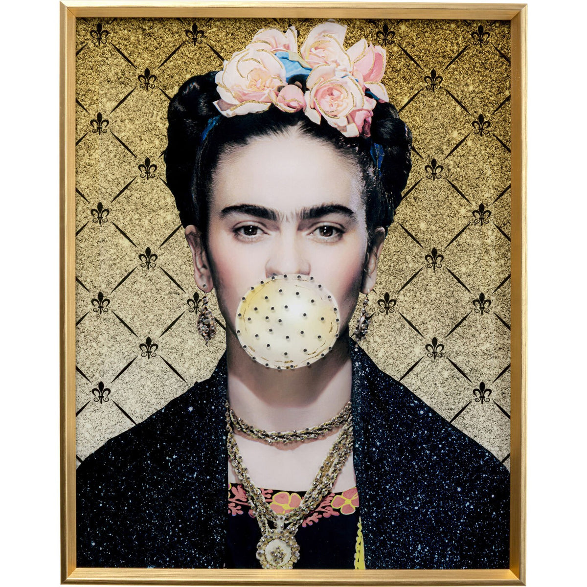 Kare Design Schilderij artiest chewing-gum 40x50cm