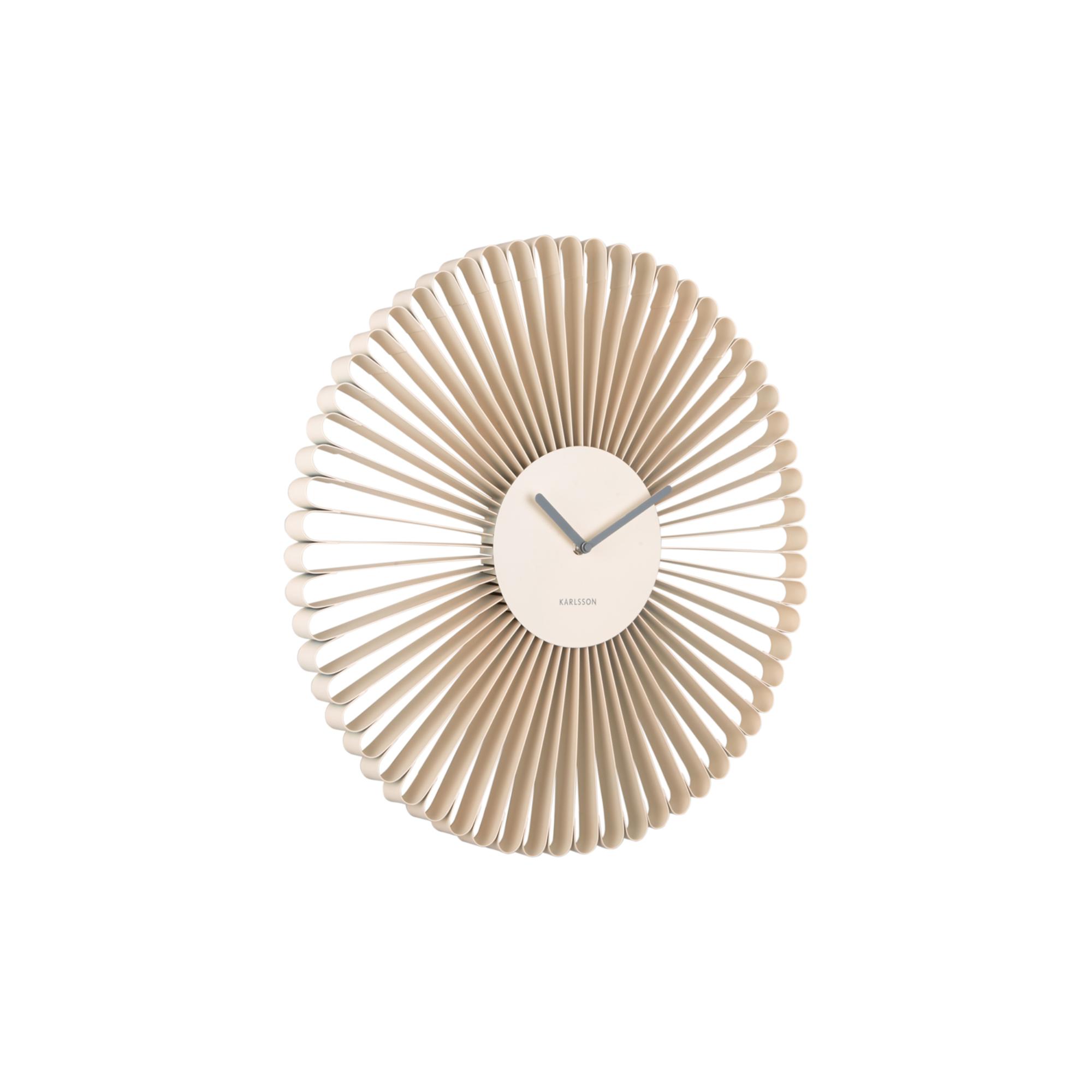 Karlsson wandklok Cascara - wit - Ø50cm